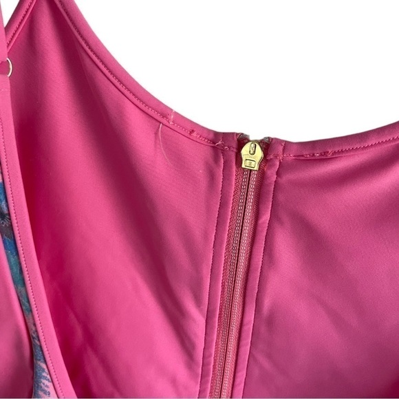 LoveShackFancy x Beach Riot Cheryl One Piece Swimsuit XS Pink - Picture 13 of 16